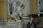 craig outside of szechenzyi baths in city park, budapest