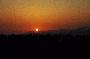 sunset from the terrace of our pension in selcuk
