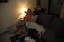 Erin May and Jezebel at home in Chicago