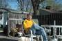 Father Daniels at home in Waterloo, Iowa