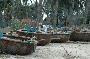 local guy building new bamboo fishing boats