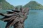 the front of our boat in halong bay